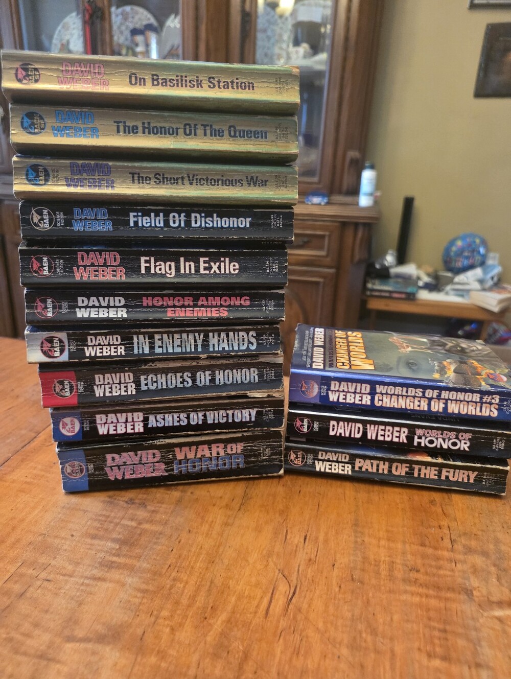 David Weber Honor Harrington Pb First 10 Books Of Series + 3, 13 Book Lot Sci-fi